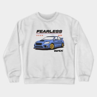 Jdm blue car Crewneck Sweatshirt